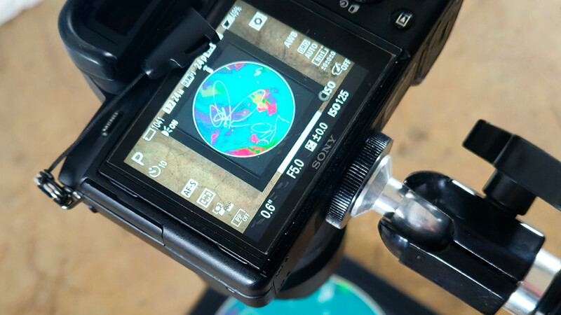 Photographing vinyl record artwork for social media and online store listings