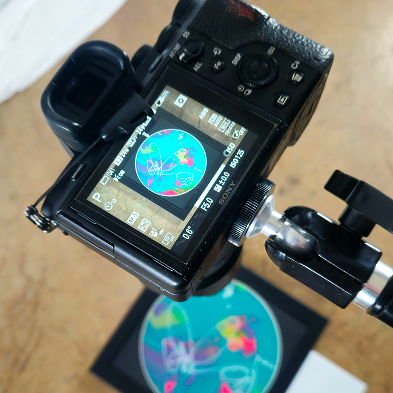 Photographing vinyl record artwork for social media and online store listings